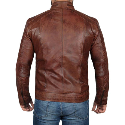 Men's Classic Biker Style Jacket