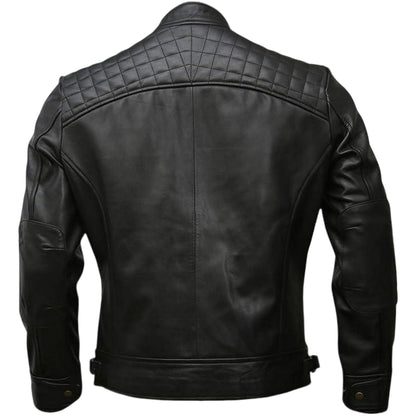 Men's Fashion-forward Leather Jacket