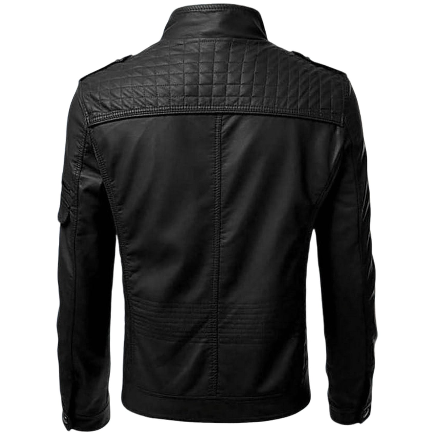 Men's Classic Style Leather Jacket