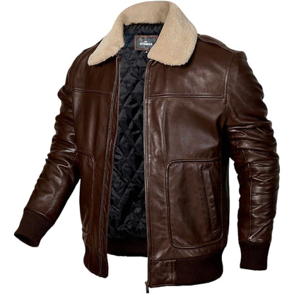 Men's Modern Bomber Style Jacket